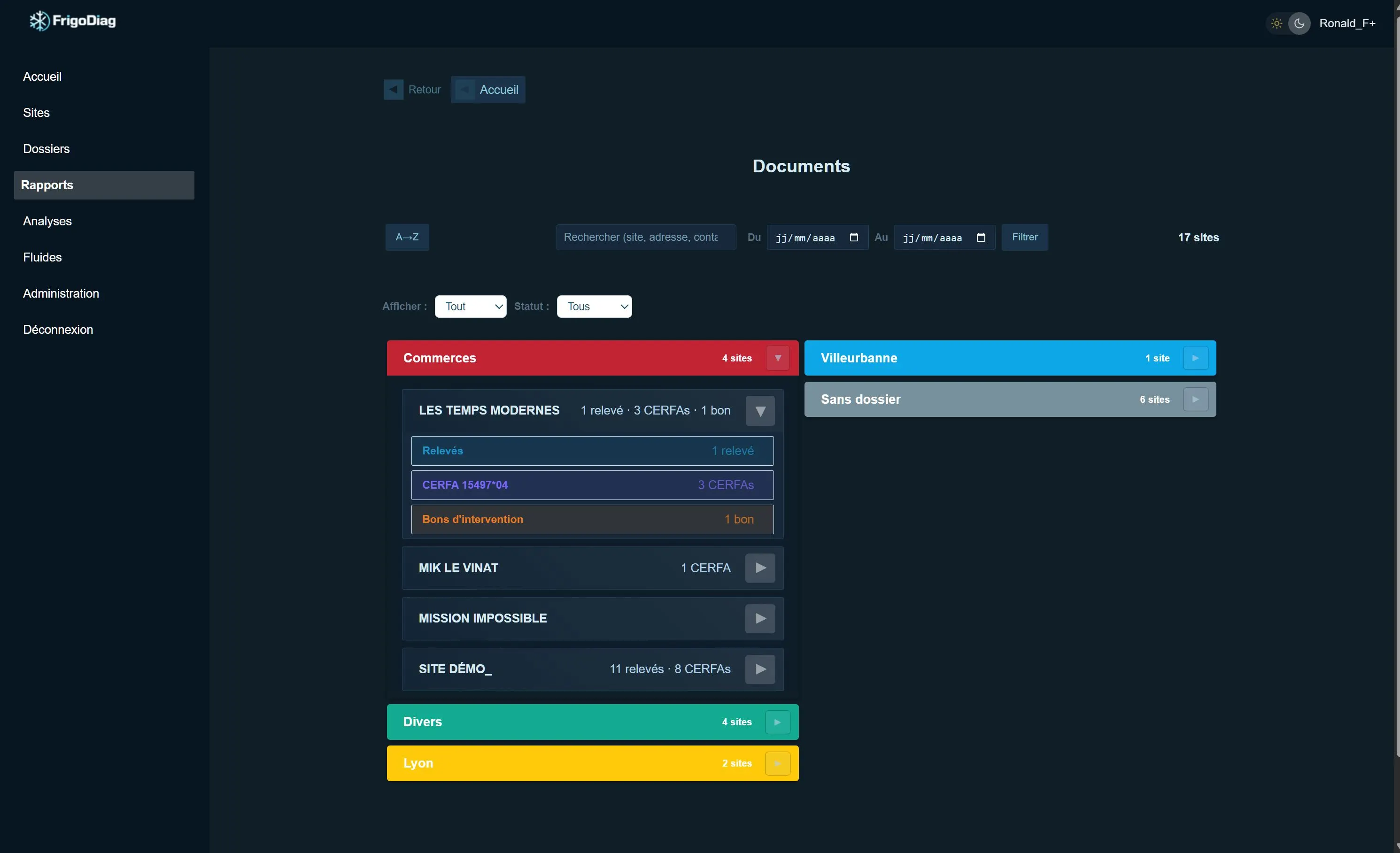 FrigoDiag bureau – vue 2